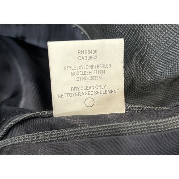 Theory Men’s Navy 2 Button Single Vent Blazer 40R‎ Wool/Poly - Picture 7 of 8